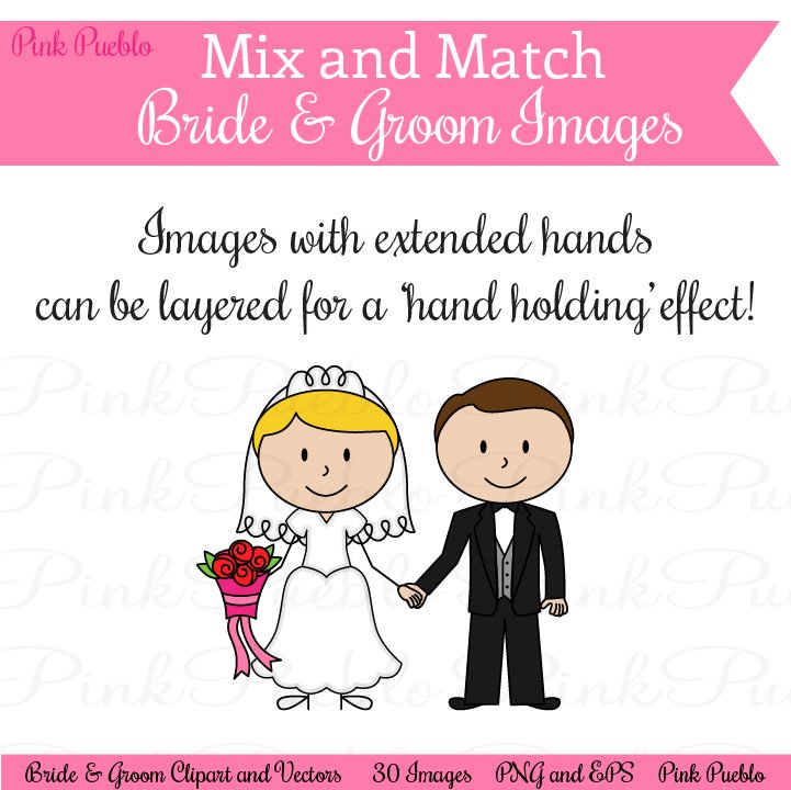 Mix & Match Bride & Groom Images preview image.