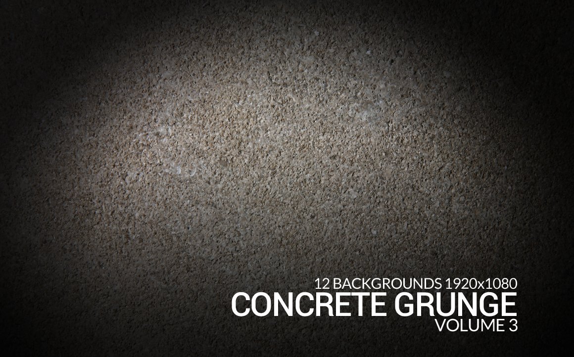 12 Concrete Grunge Backgrounds preview image.