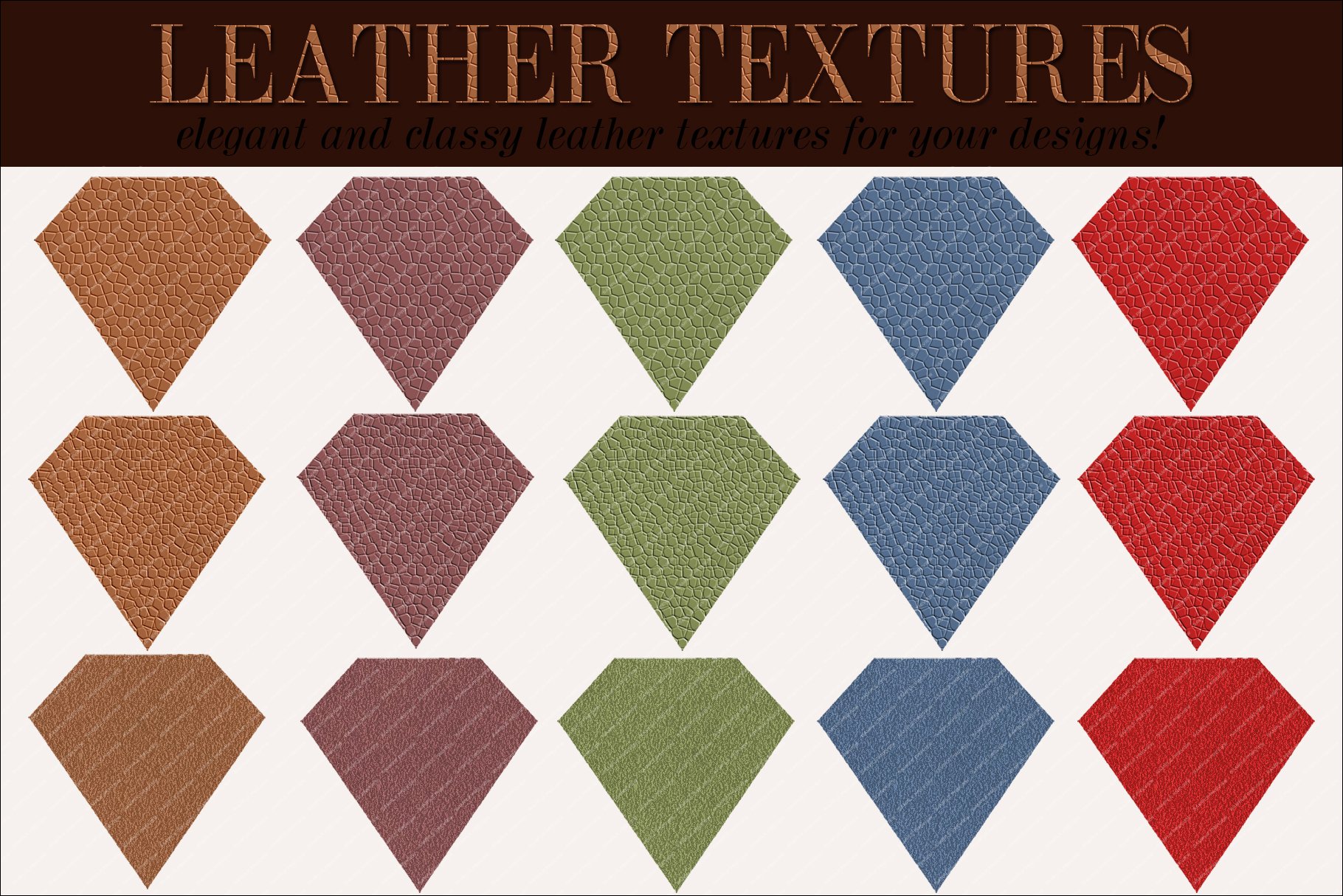 Leather Textures Collection preview image.
