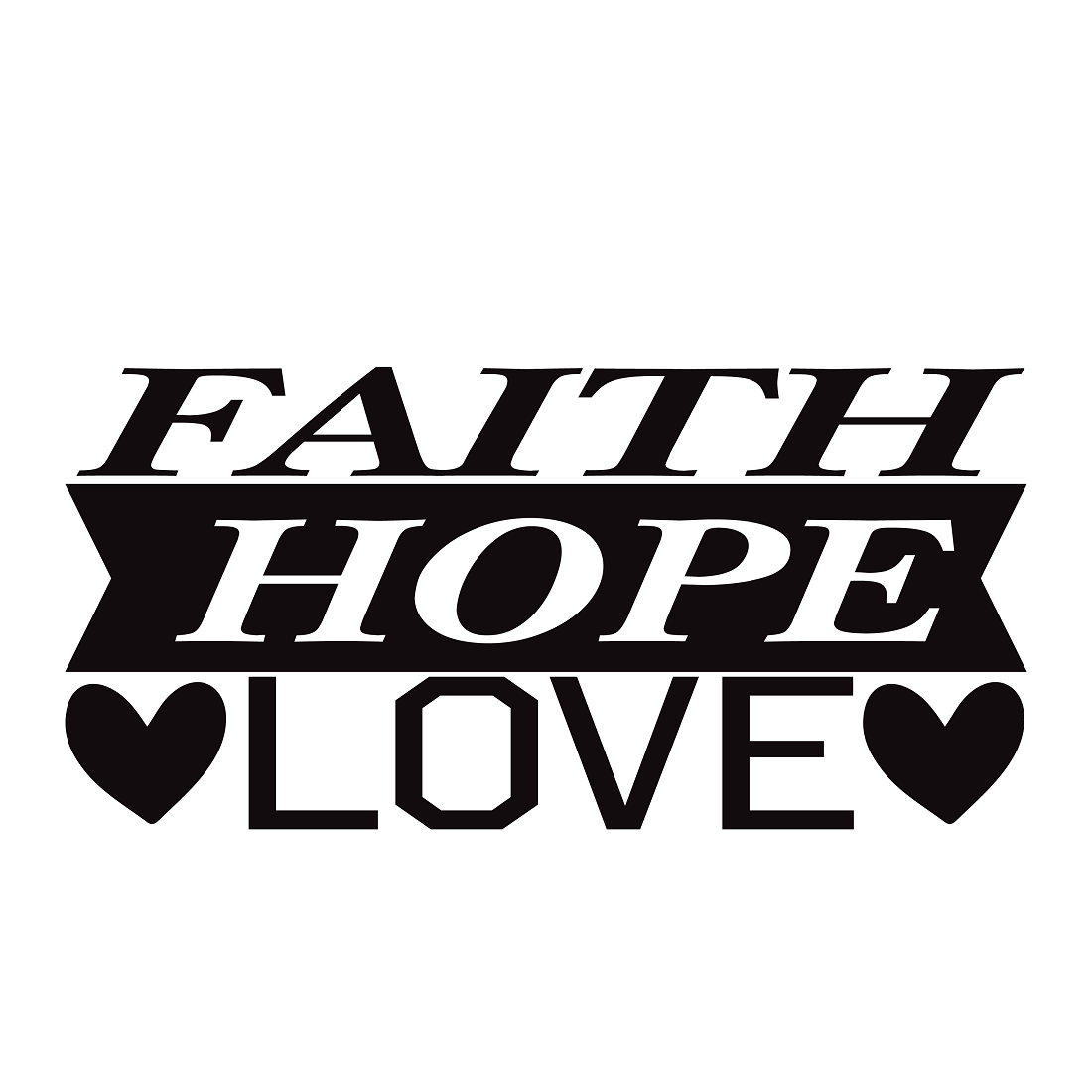 Faith Hope Love preview image.