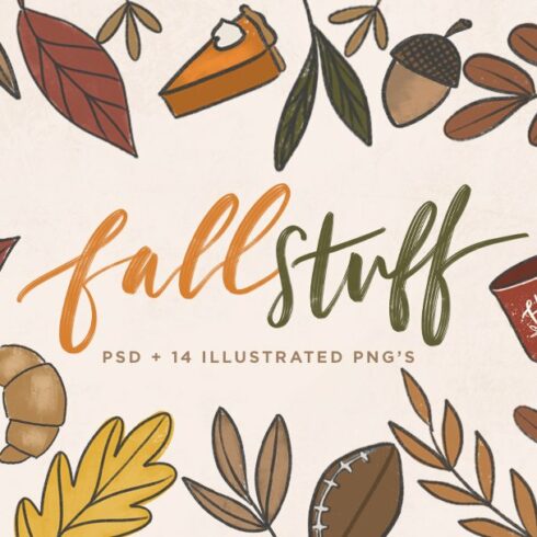 Fall Stuff | Illustrated PNG's cover image.