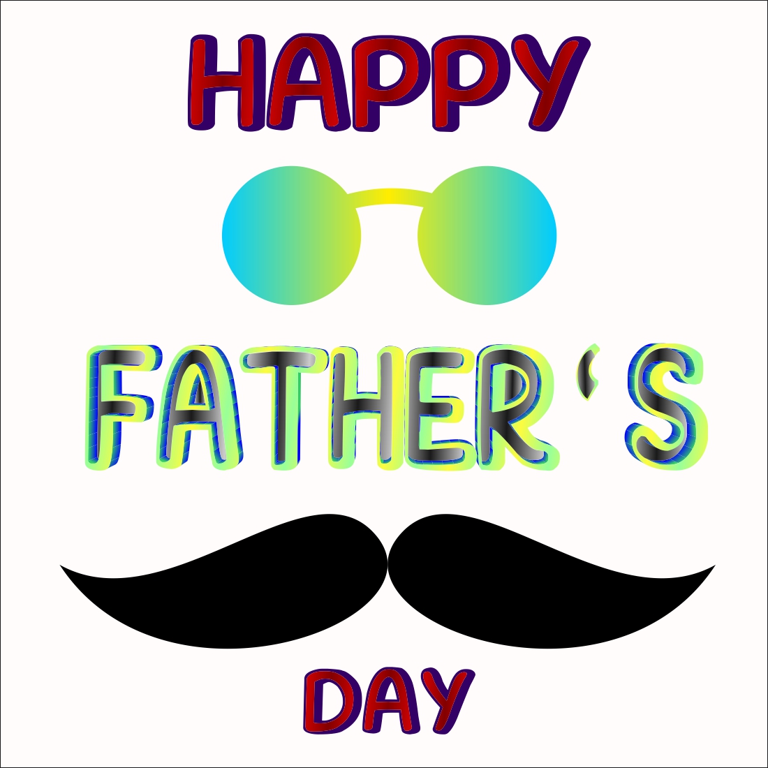 Happy Fathers Day 2023,vector ,art, background, card - MasterBundles
