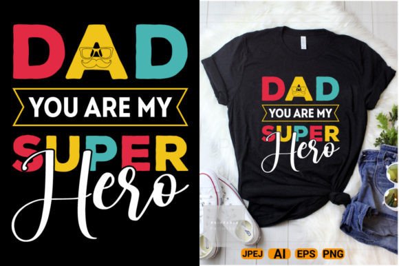 father typography t shirt fathers day graphics 62663806 1 580x386 607