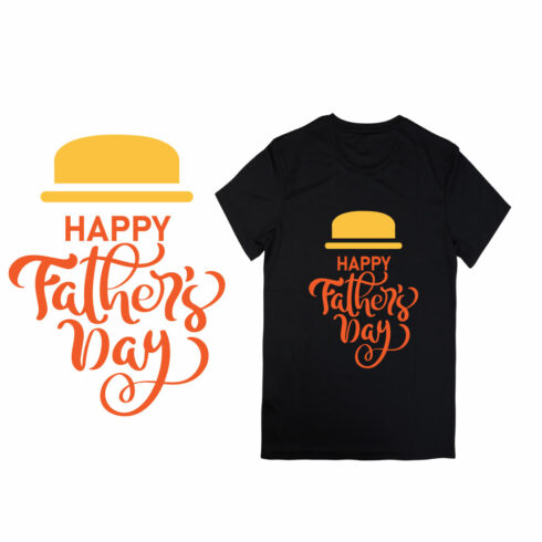 fathers day t-shirt design cover image.