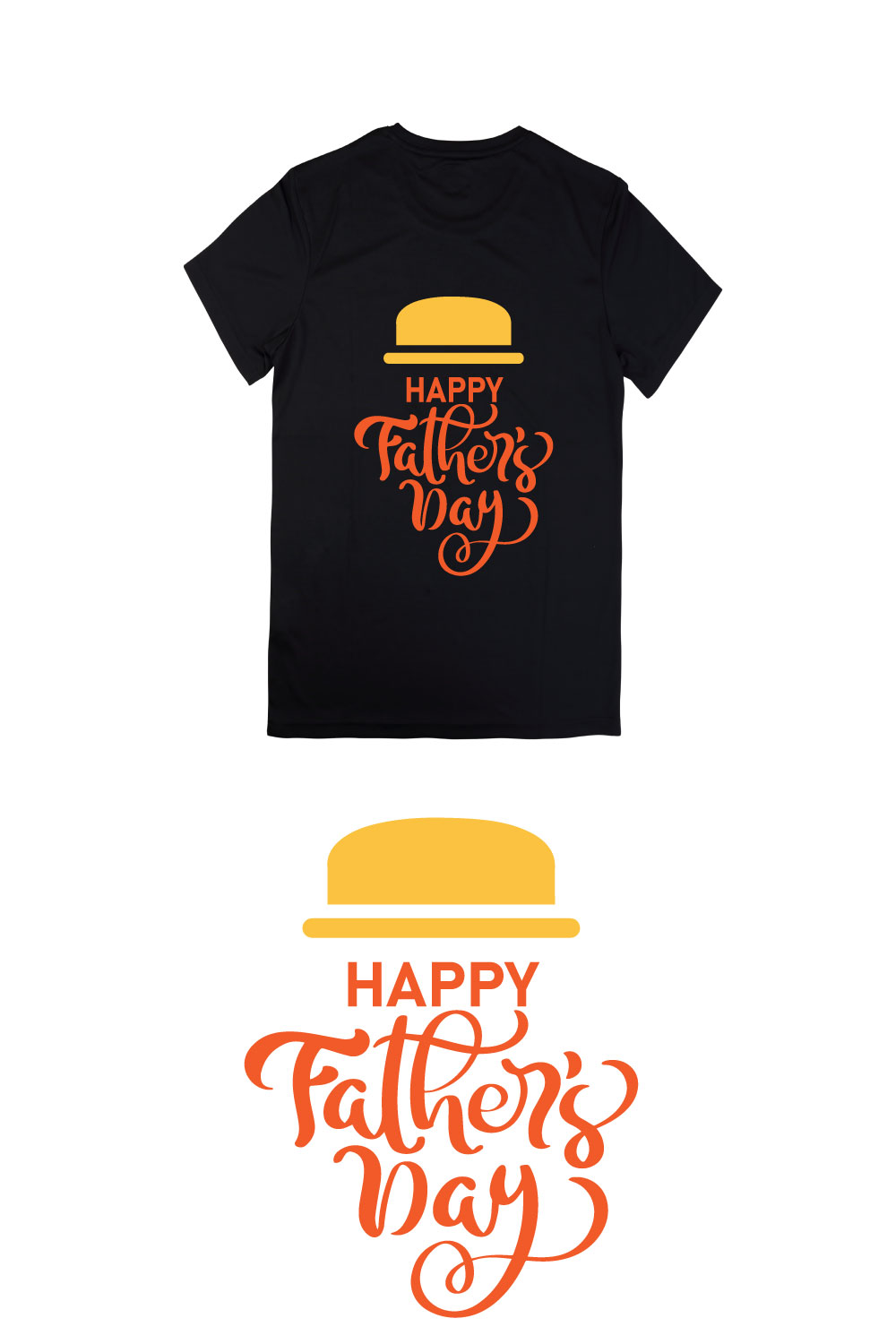 fathers day t-shirt design pinterest preview image.
