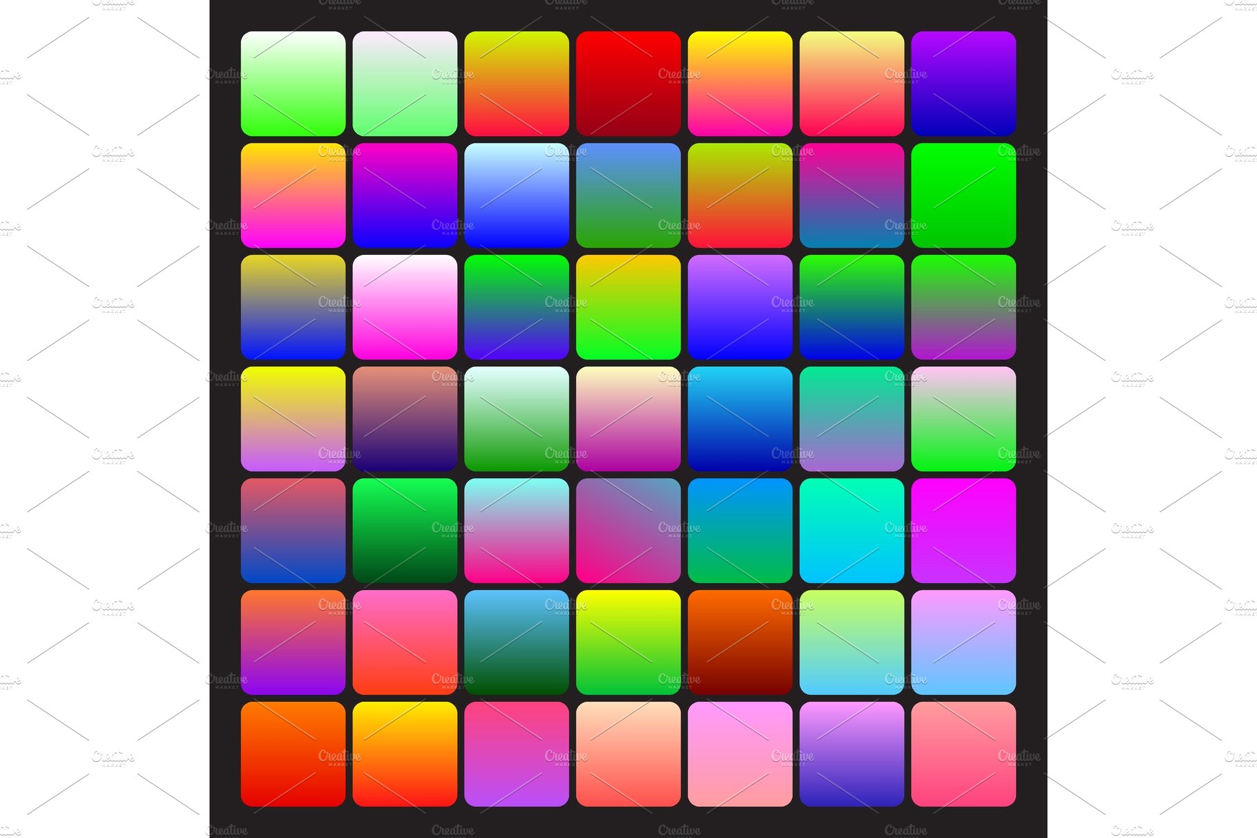 Two-coloured bright gradients cover image.
