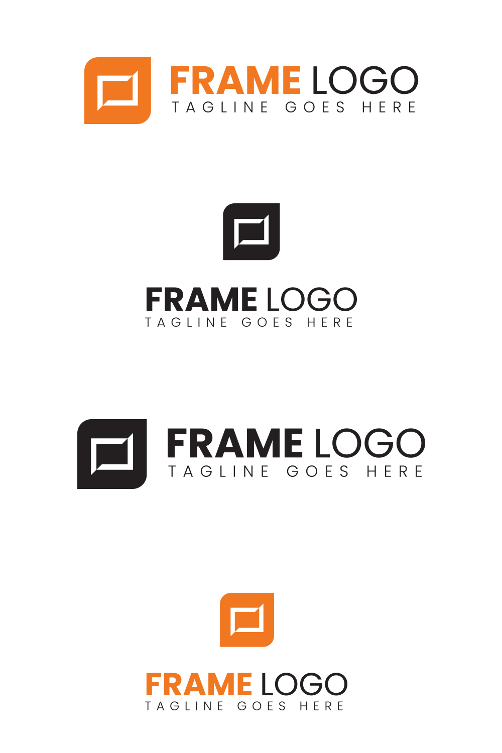 Frame Logo pinterest preview image.