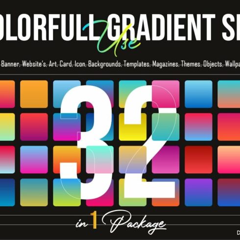32 ColorFull Gradient Set cover image.