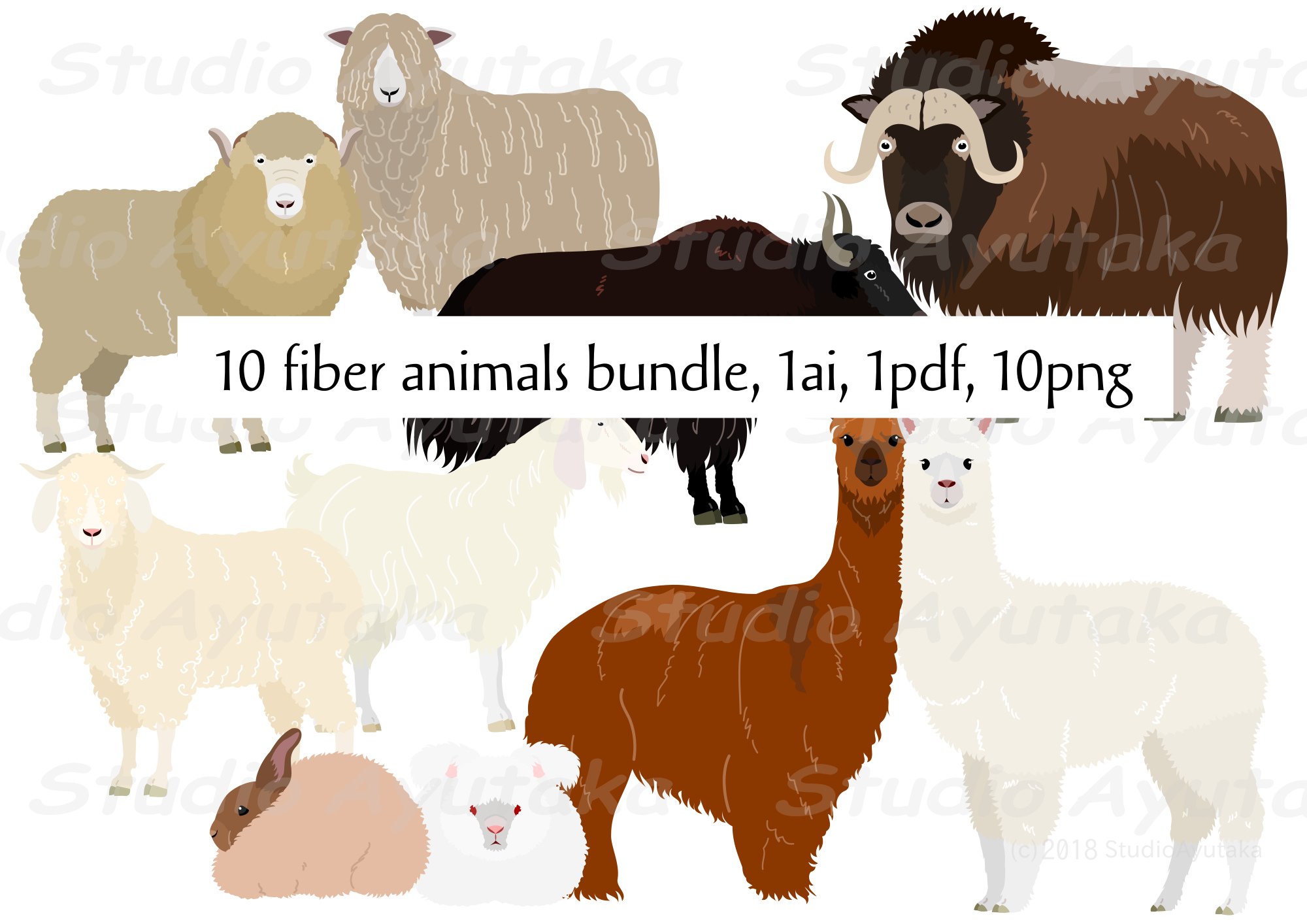 fiber animals group cover image.