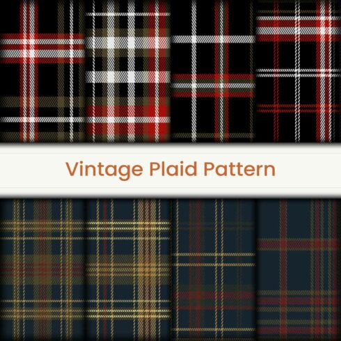 Traditional seamless plaid pattern for textile print, bedding, paper, tablecloths, wrapping, clothes etc only $8 cover image.