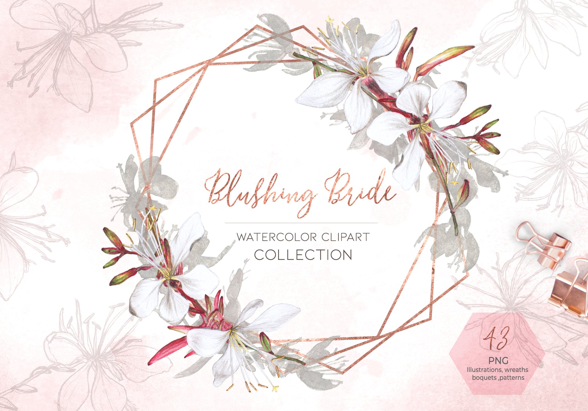 Blushing Bride Floral Collection cover image.