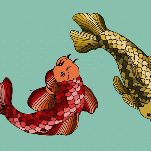 Catfish seafood image vector cover image.