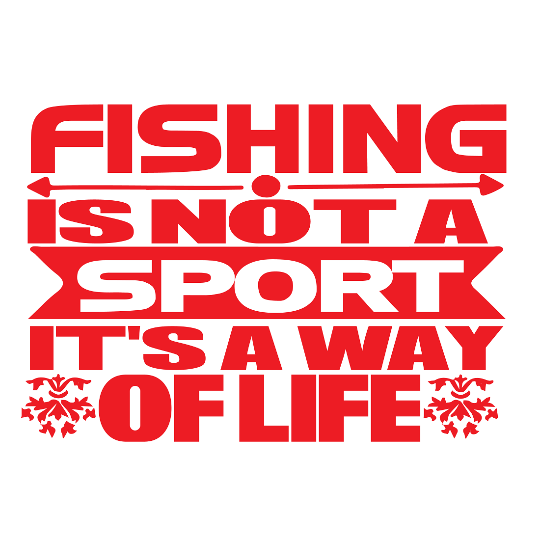 Fishing is not a sport it's away of life preview image.