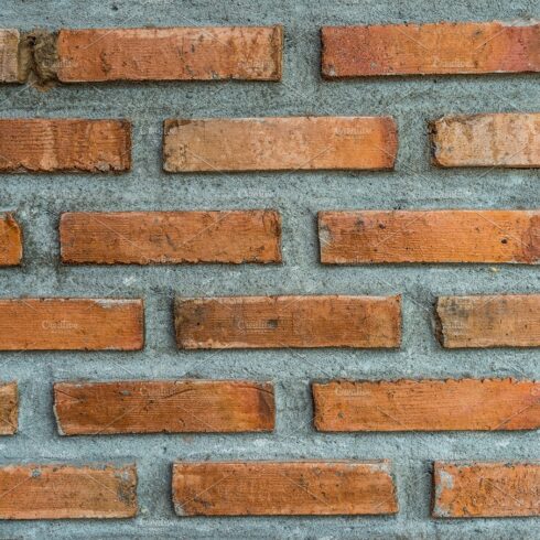 Brick wall background cover image.