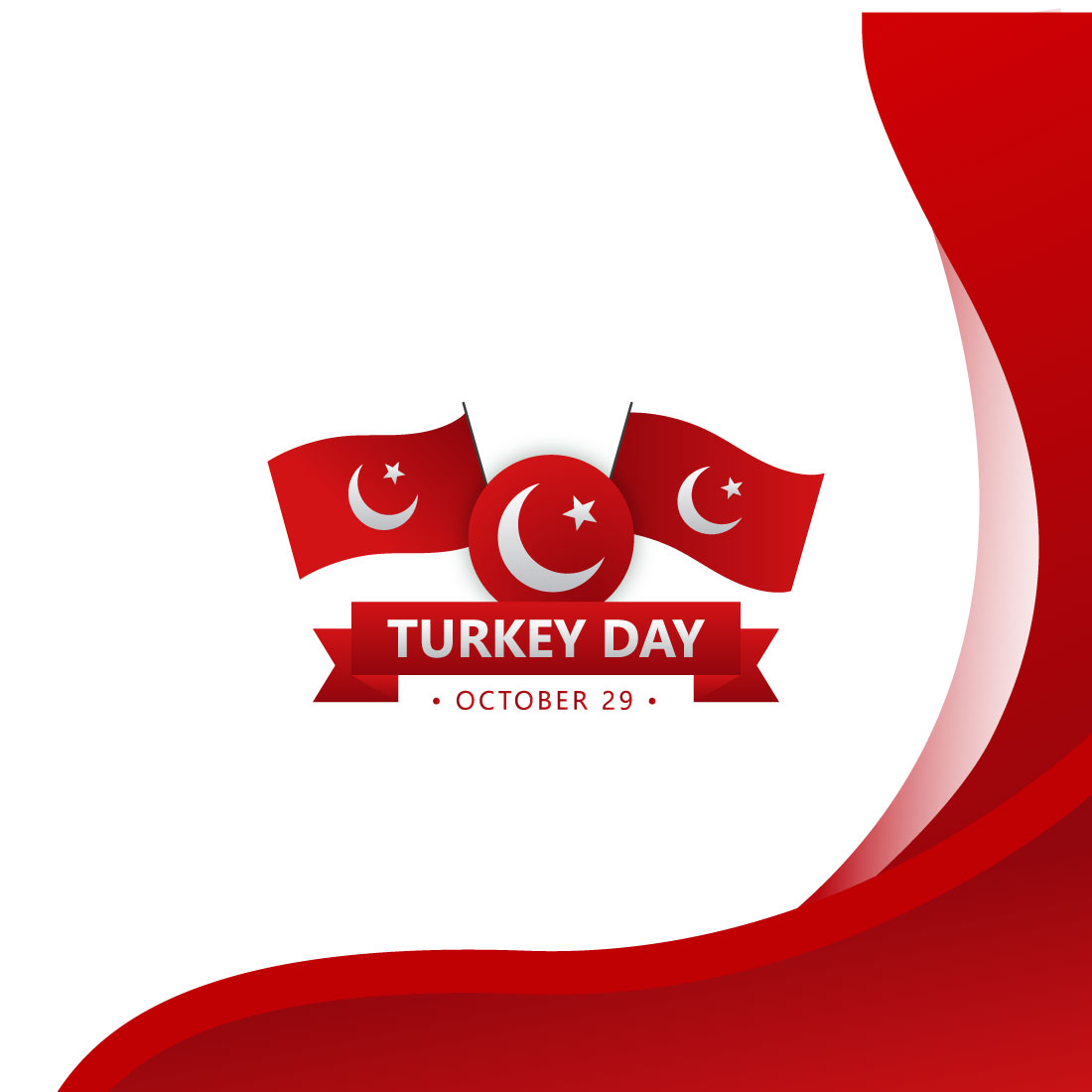 Turkey Republic Day cover image.