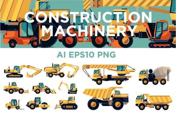 Construction machinery cover image.