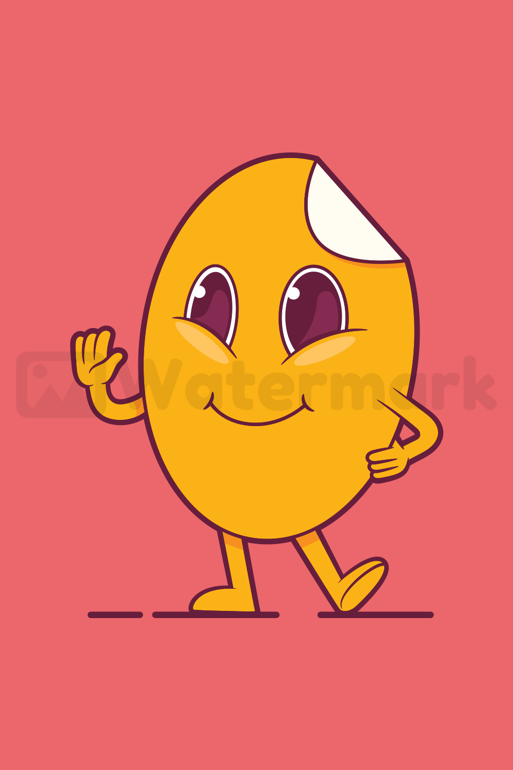 Flat Emoji! pinterest preview image.