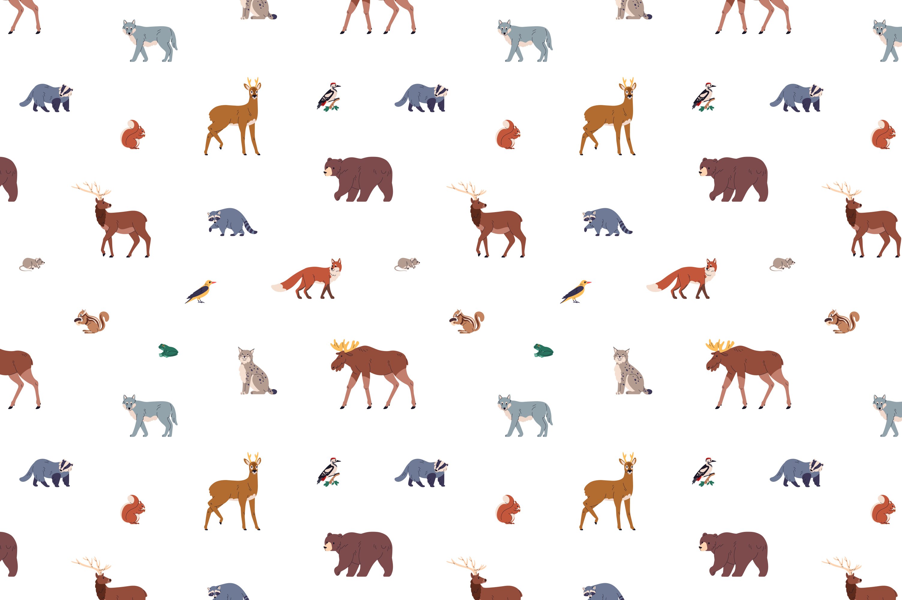 forest animals patterns 5 68