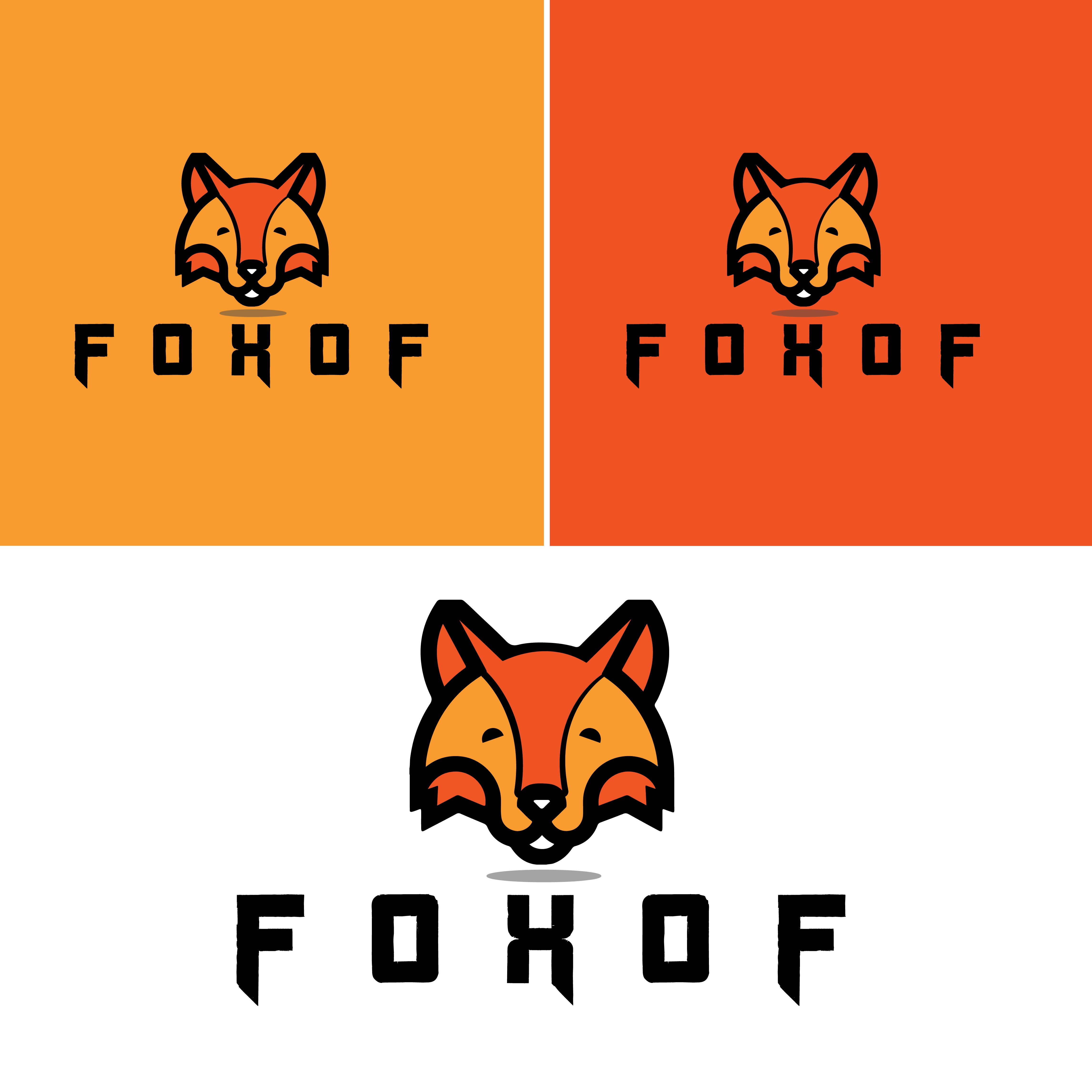 Foxof logo design/ animal logo cover image.