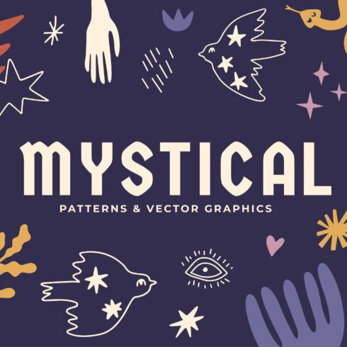 MYSTICAL patterns & graphic cover image.