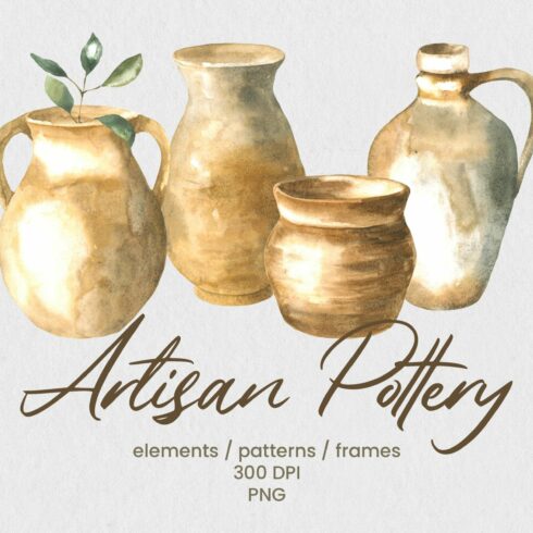 Artisan Pottery Ceramics Collection cover image.