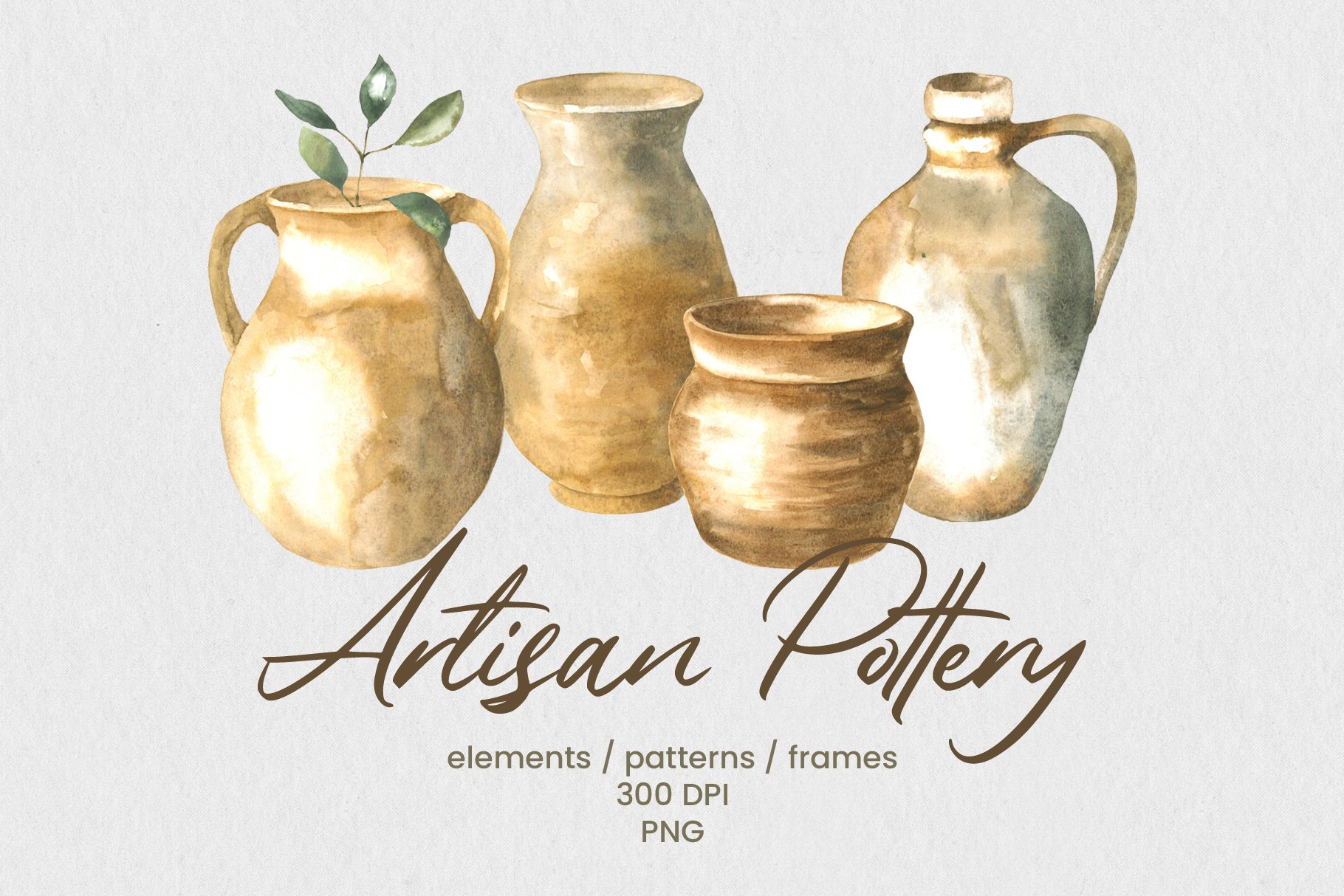 Artisan Pottery Ceramics Collection cover image.