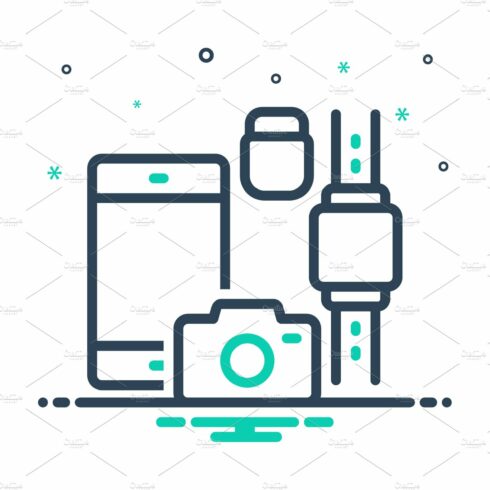 Gadgets camera mix icon cover image.