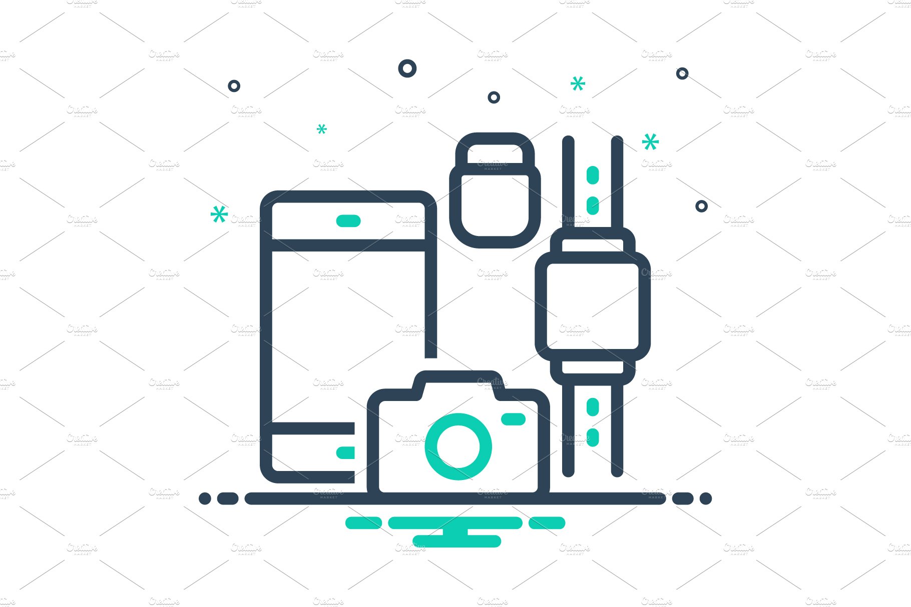 Gadgets camera mix icon cover image.