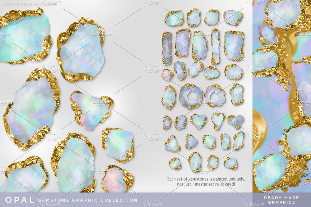 gem illustrations opal creativemarket 716