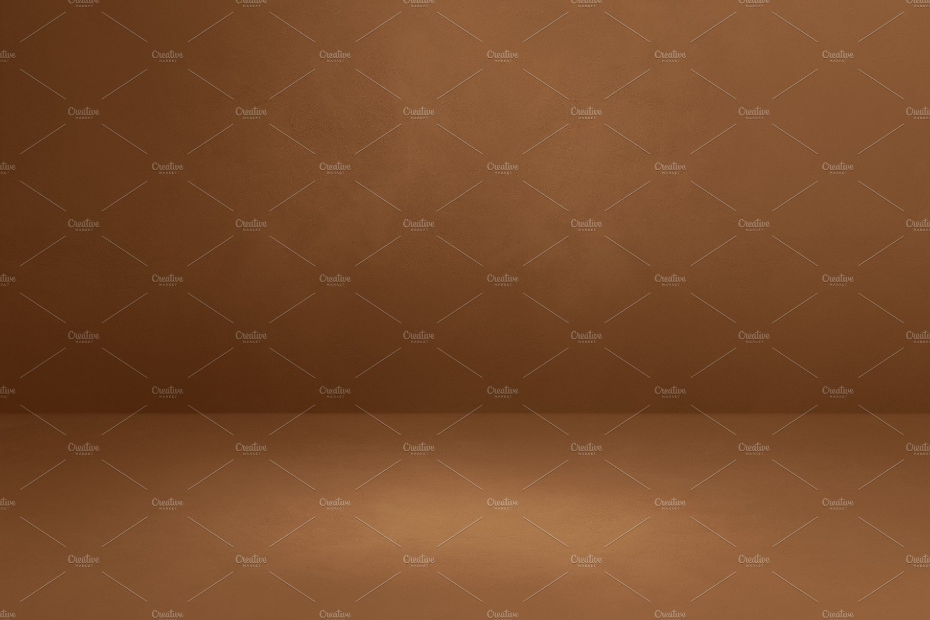 Empty brown concrete interior background cover image.