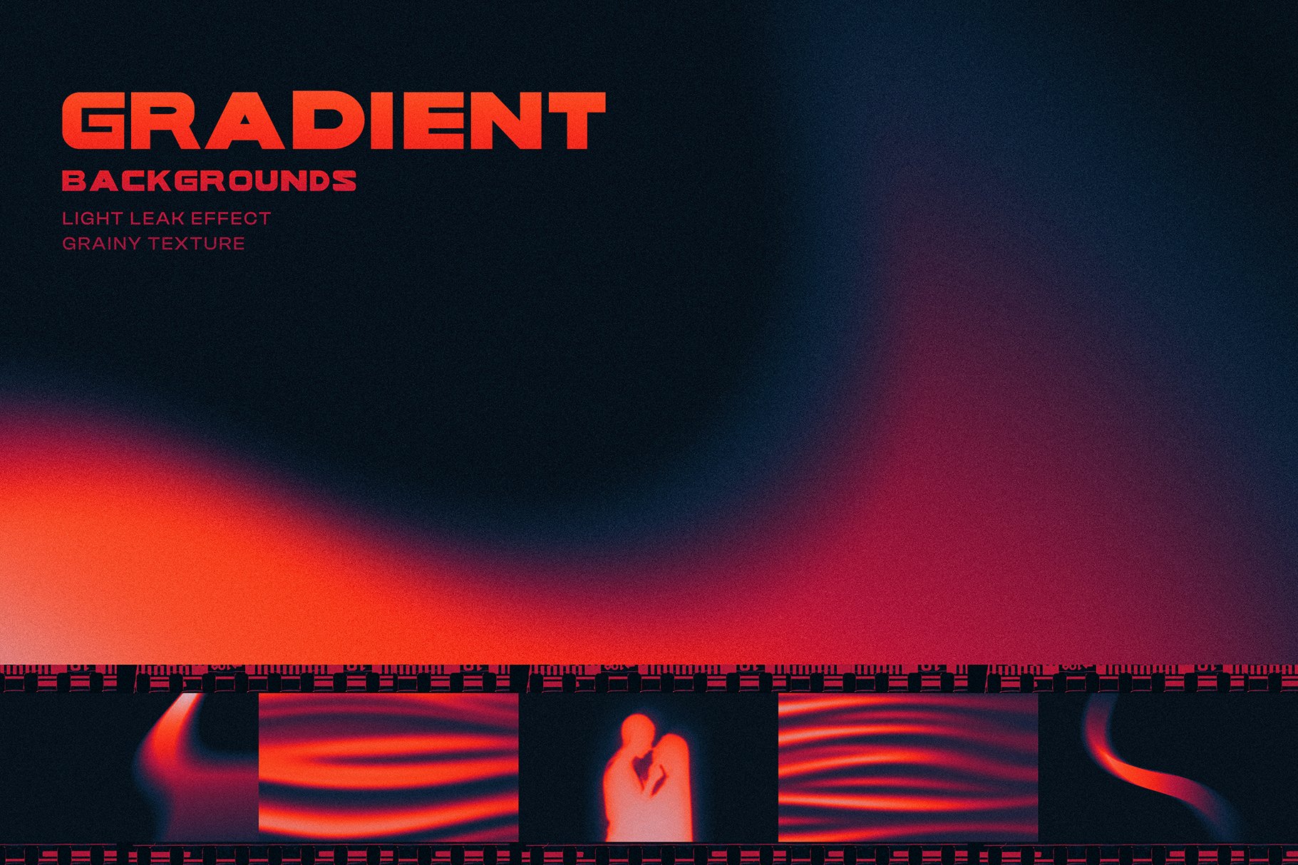 Grainy Gradient Backgrounds Vol.3 cover image.