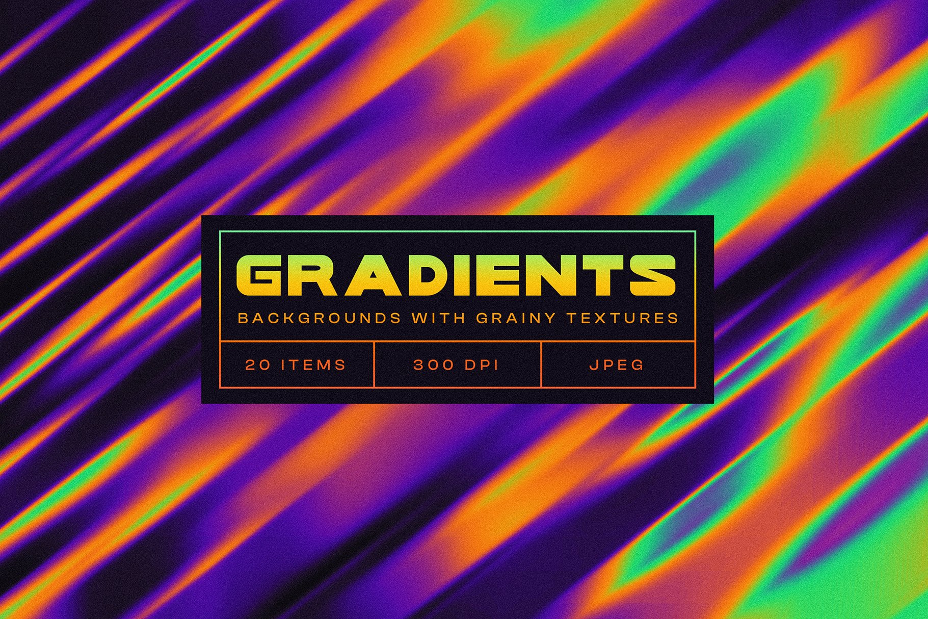 Grainy Gradient Backgrounds Vol.4 cover image.
