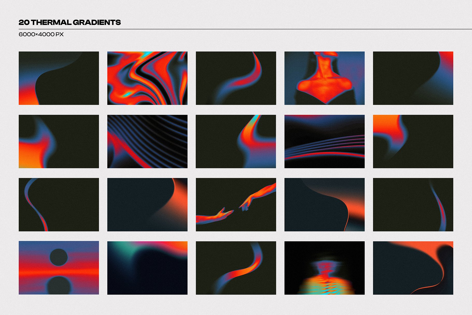 Thermal Gradient Backgrounds Vol.1 preview image.