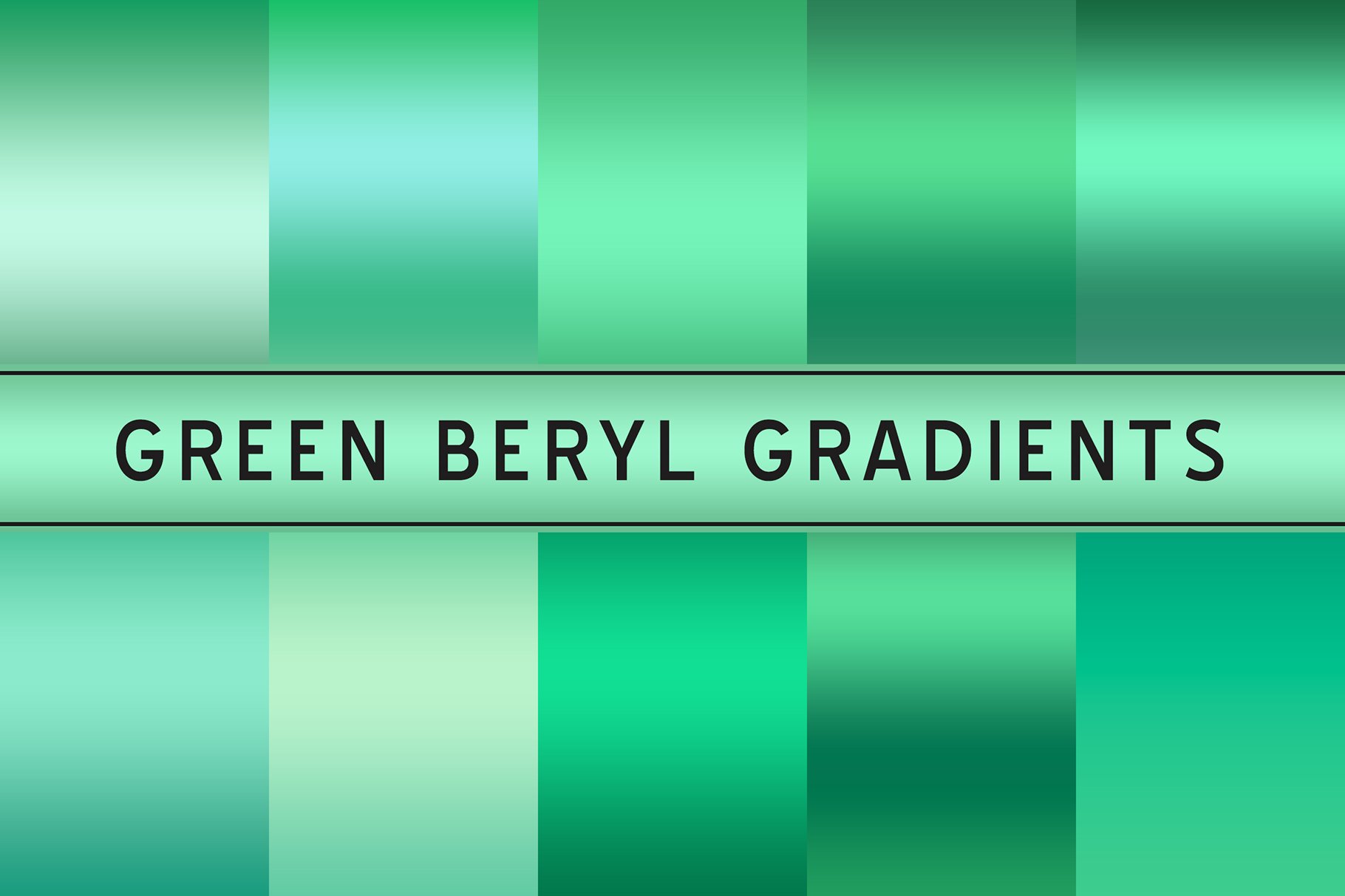 Green Beryl Gradients cover image.