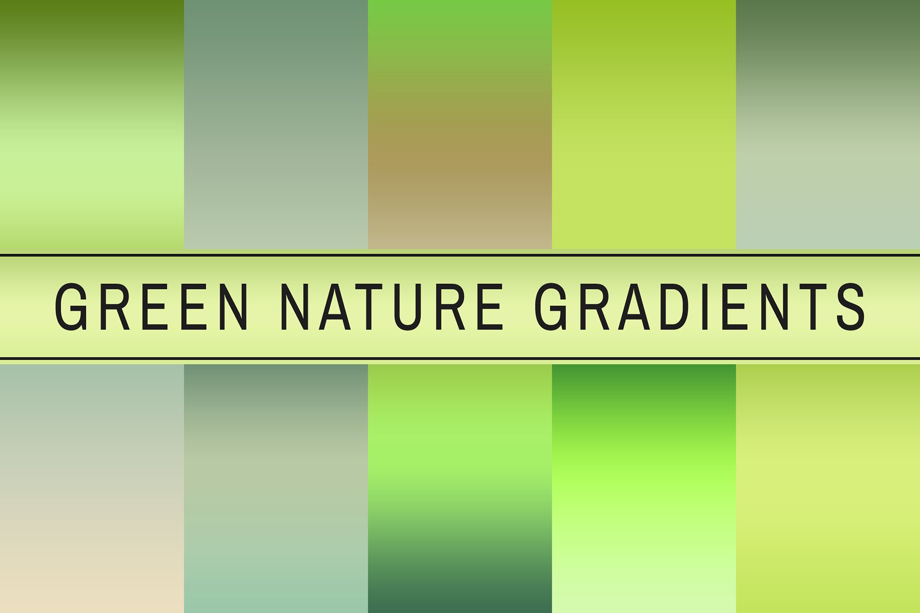 Green Nature Gradients cover image.