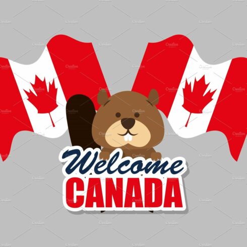 beaver canadian animal scene cover image.