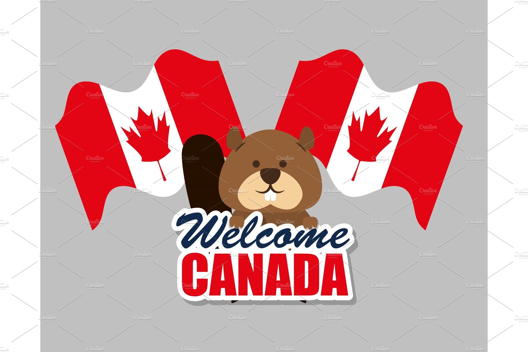 beaver canadian animal scene cover image.