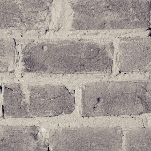 Gray grunge brick wall background. cover image.