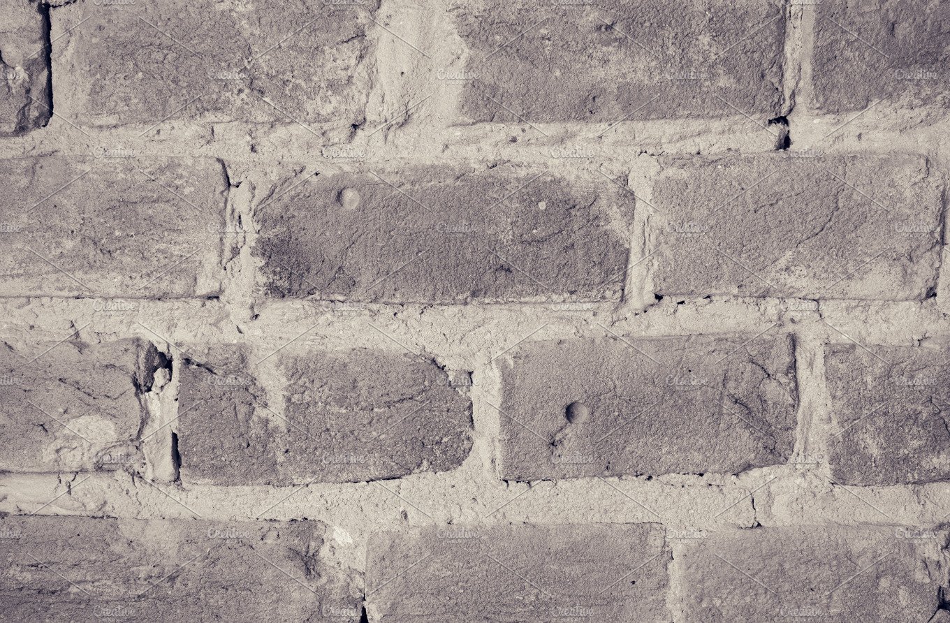 Gray grunge brick wall background. cover image.