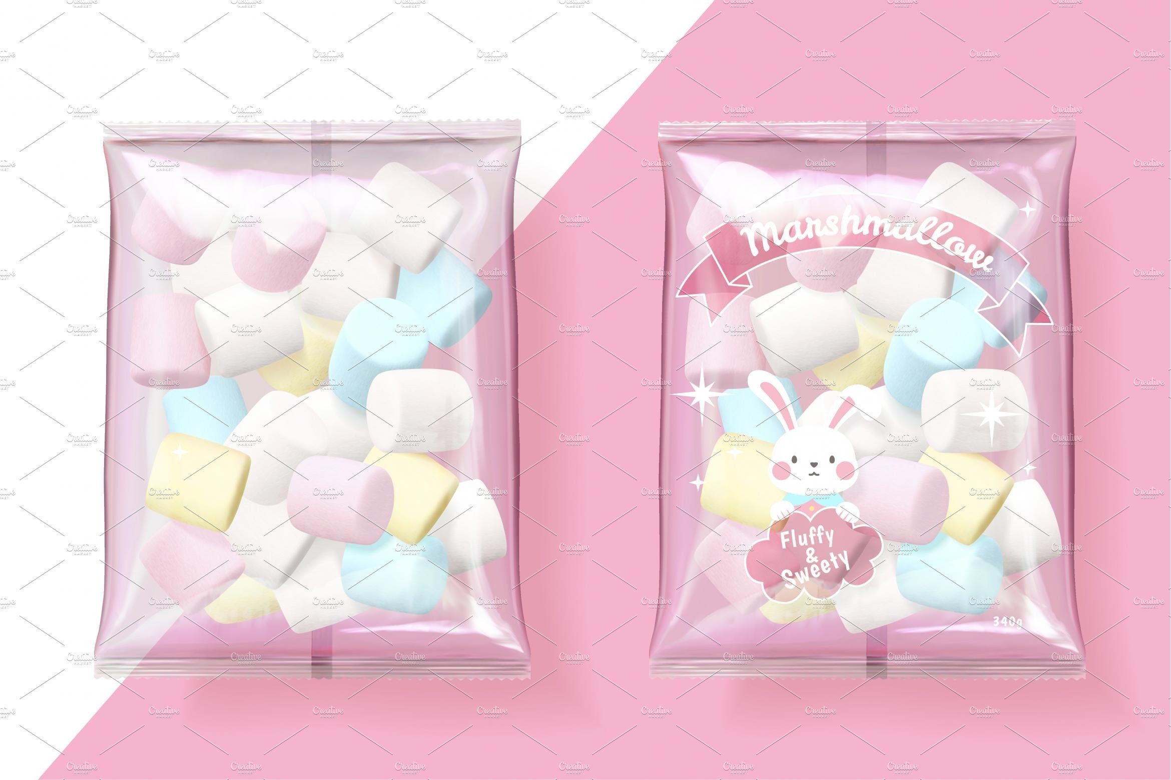 Sweet marshmallow packets cover image.