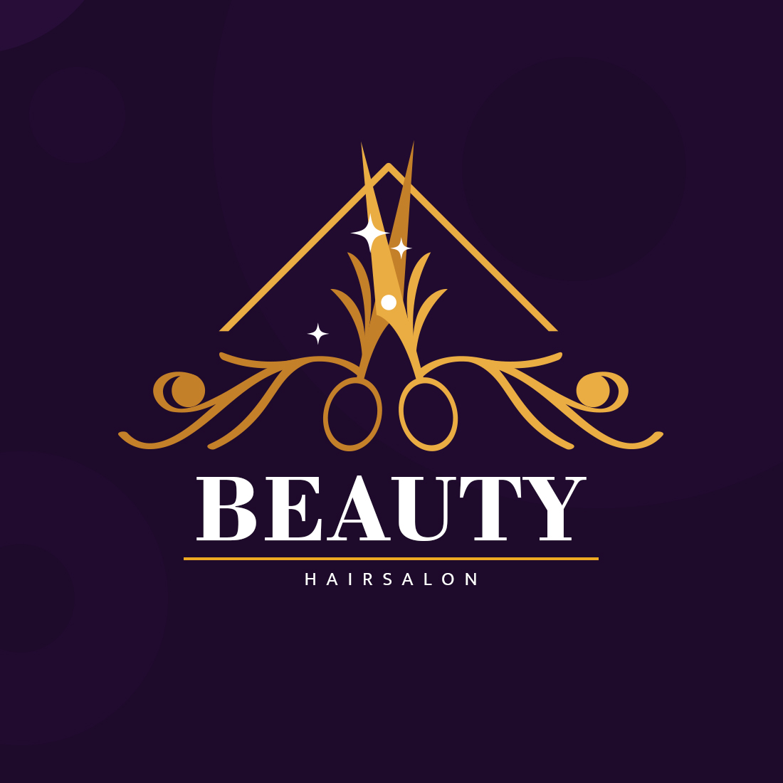 Beauty Hairsalon Logo Design l Salon Logo Design l Shop Logo cover image.