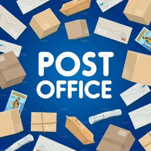 Post mail, parcel and letters cover image.