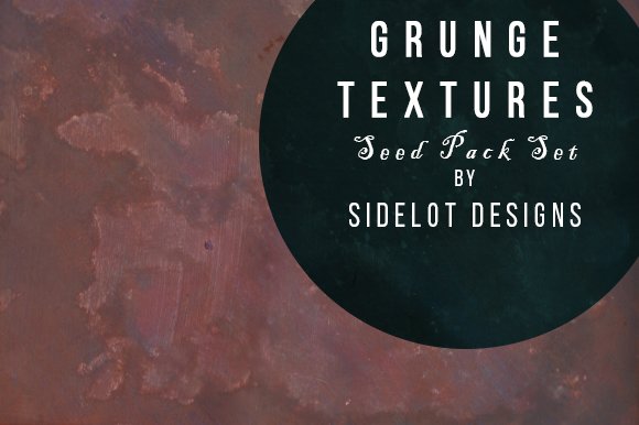 Grunge Texture Seed Pack of 9 cover image.