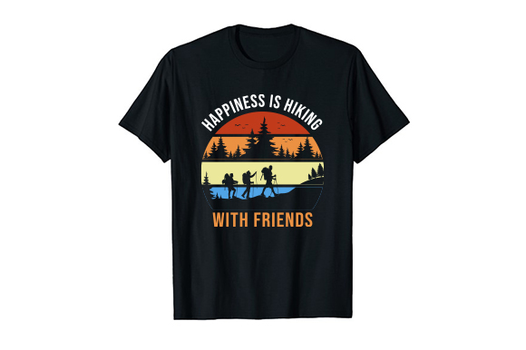 This is my hiking shirt Royalty Free Vector Image