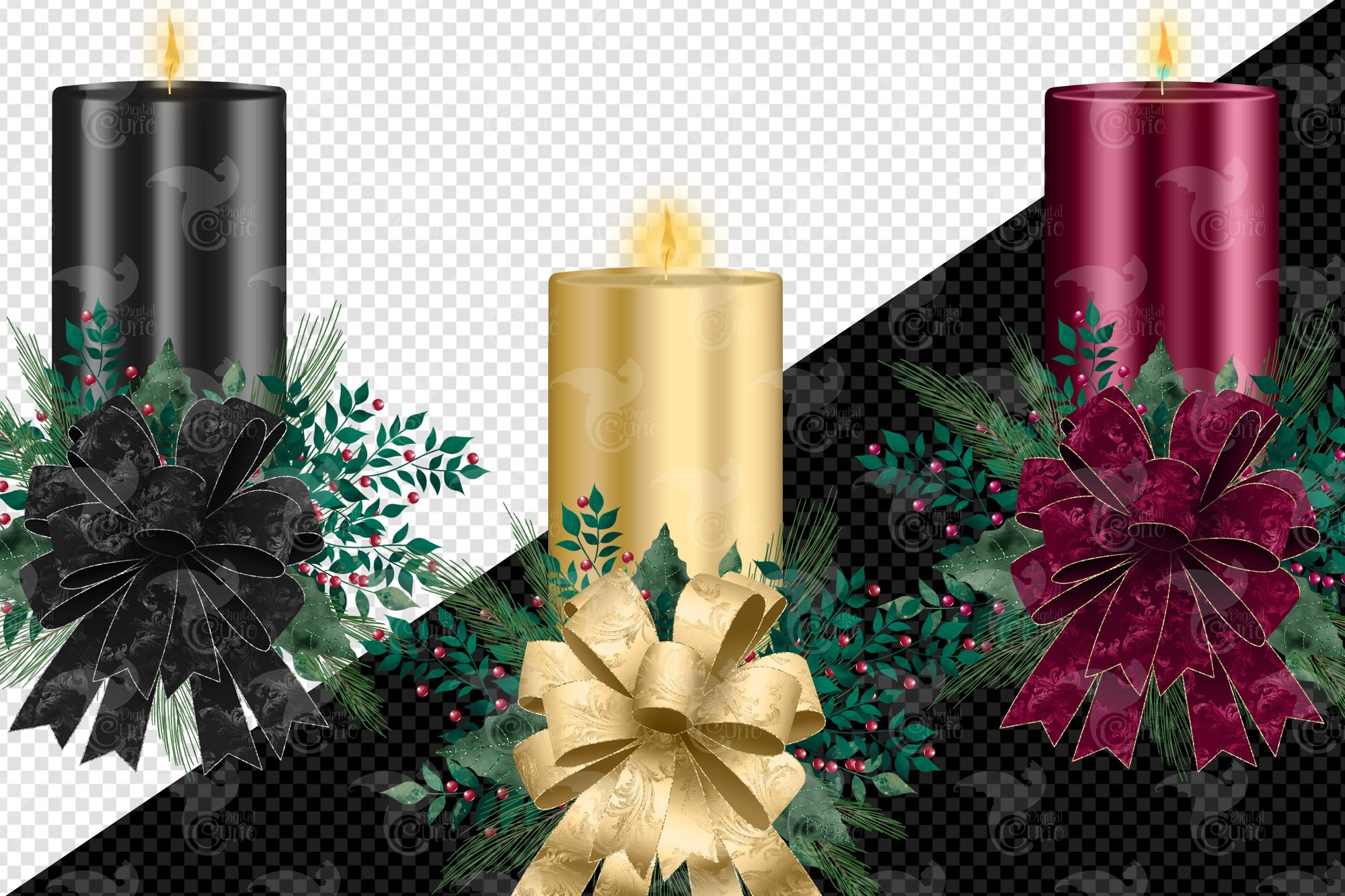 Holiday Candle Bouquets preview image.