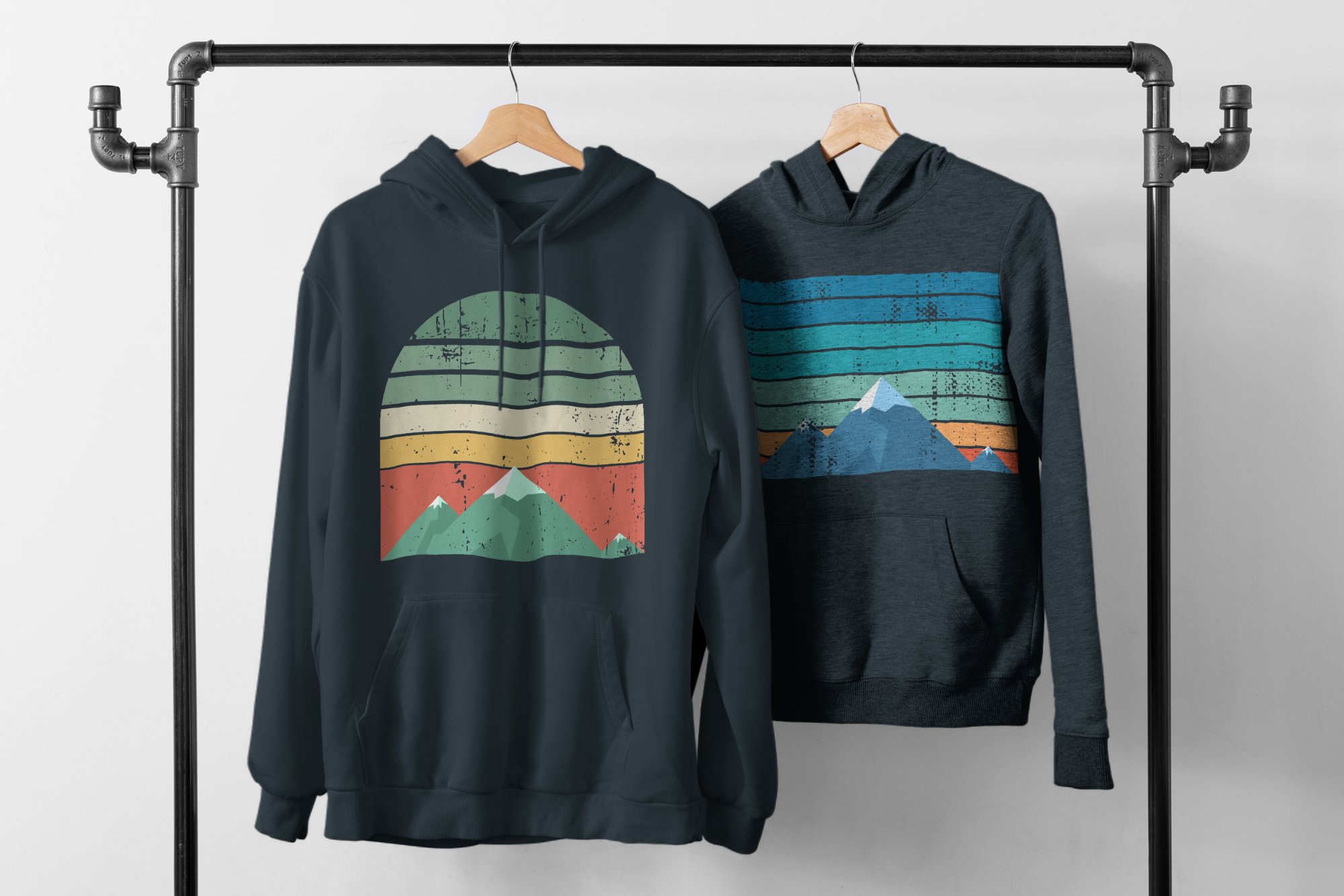 hoodies hanged in rack mockup 2000x1334 317