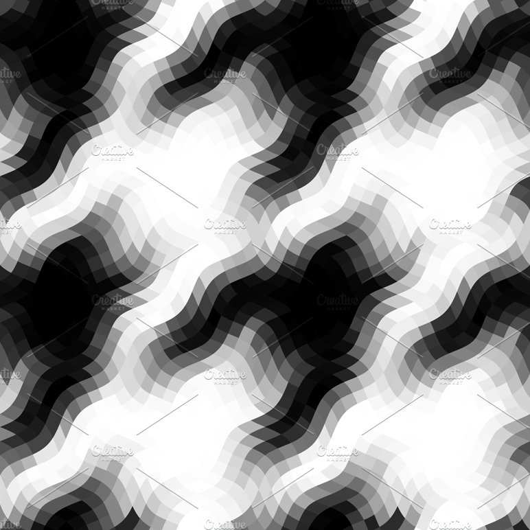 10 seamless hounds-tooth patterns preview image.