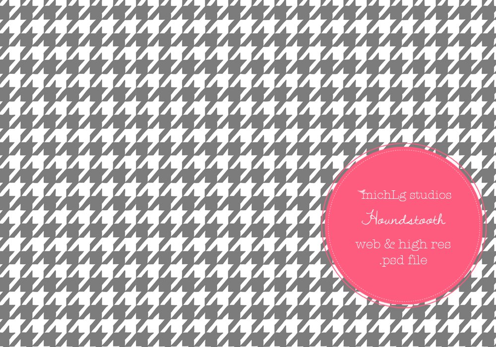 Houndstooth PSDs cover image.