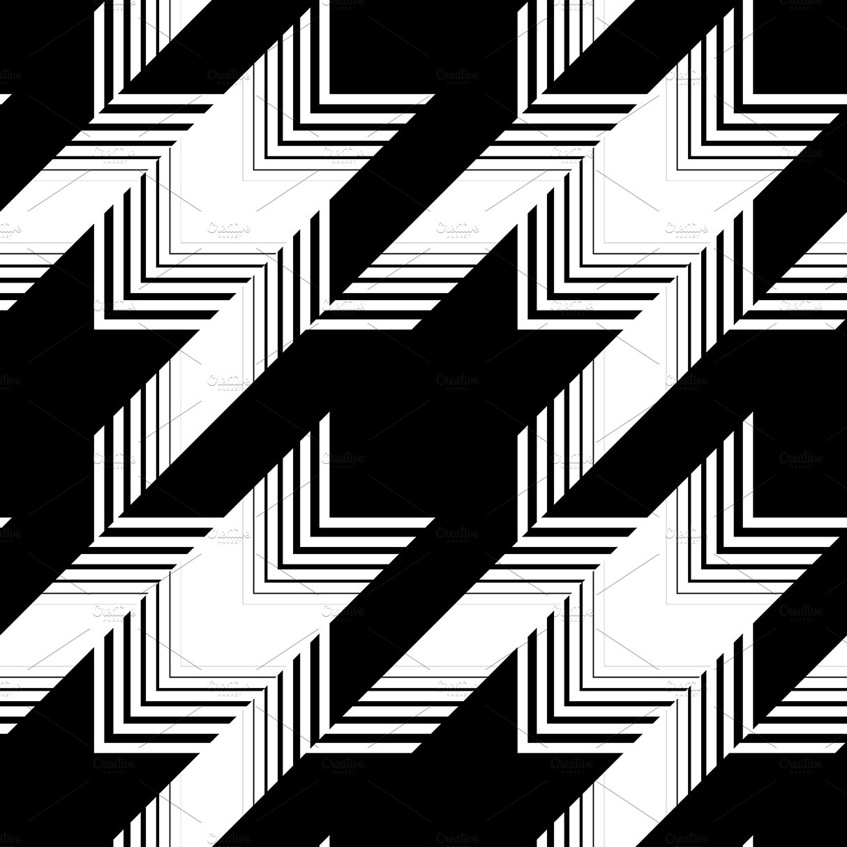 10 houndstooth patterns preview image.