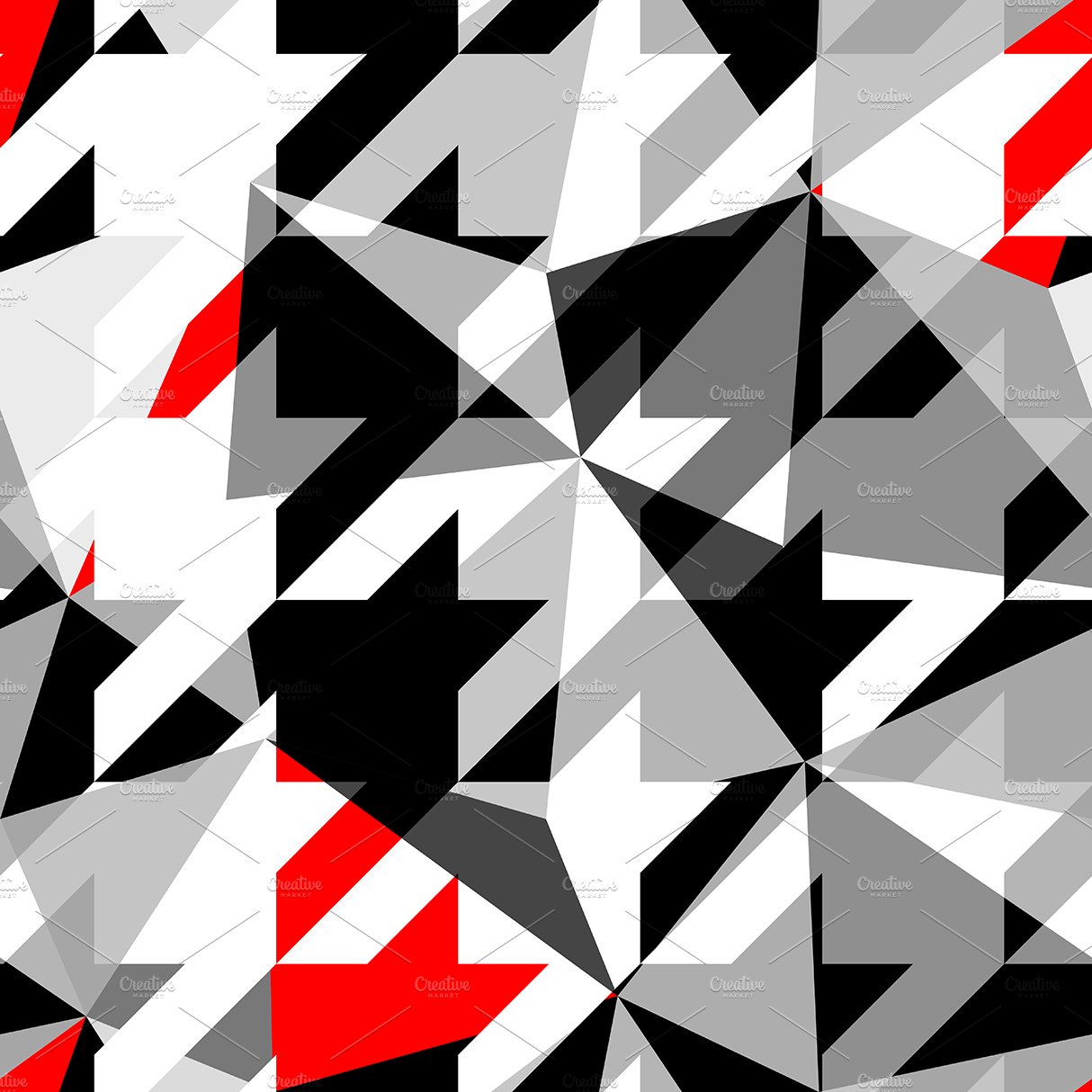 10 seamless vector patterns preview image.